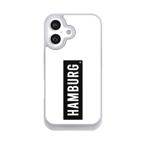 Apple iPhone 16 NIVOpure HSV Hamburg Schwarz Weiss