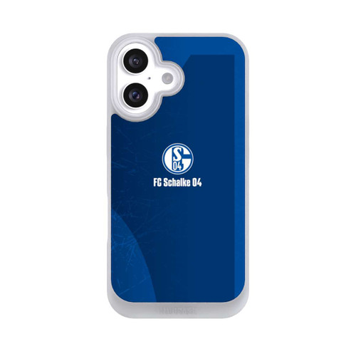  NIVOpure Schalke 04 Blauer Hintergrund Mit Logo