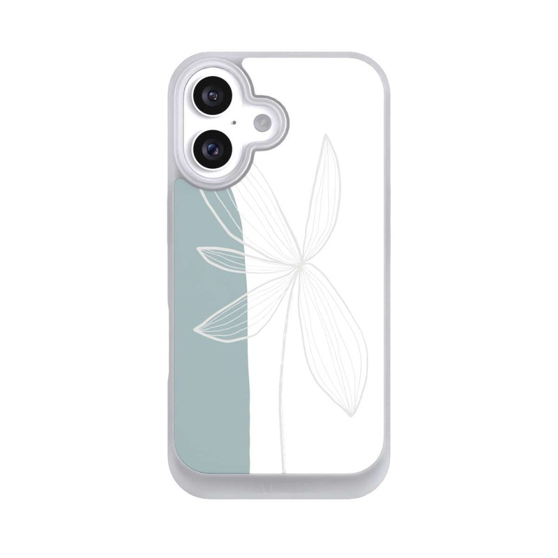 iPhone 16 NIVOpure Blumen und Formen Nr. 3 - Anastasia Sawall