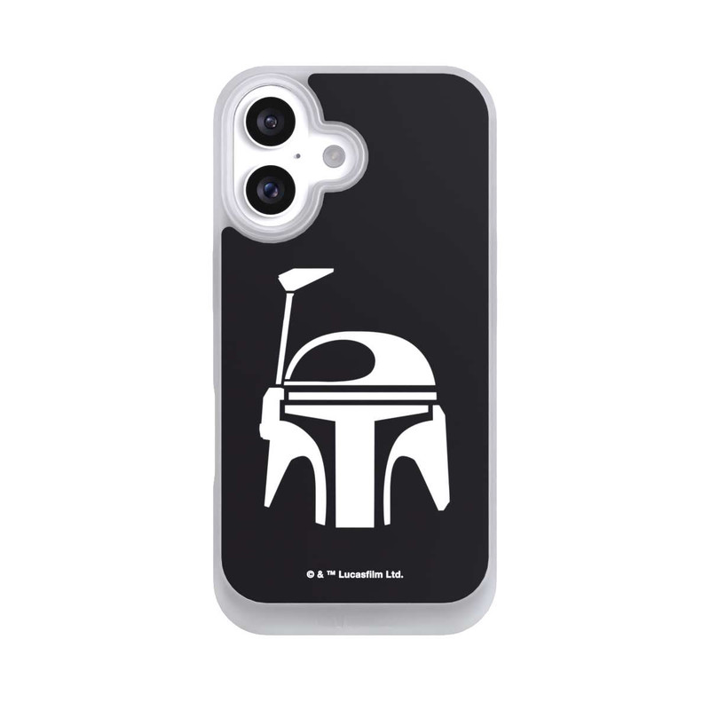 iPhone 16 NIVOpure Boba Fett Helm Schwarz