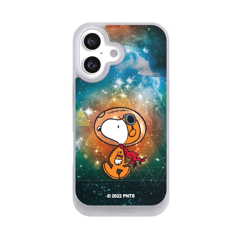 iPhone 16 NIVOpure Snoopy Weltraumreisender Grün