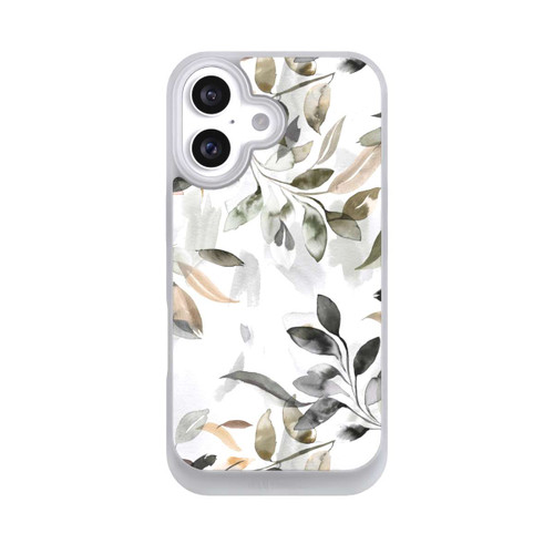 Apple iPhone 16 NIVOpure Aquarellblätter neutral