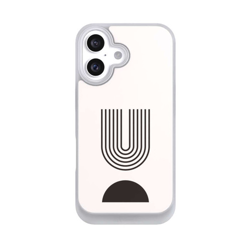 Apple iPhone 16 NIVOpure Modern Art Black Lines