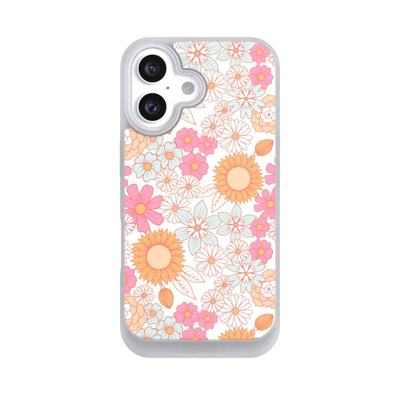 iPhone 16 NIVOpure Retro Boho Blumen