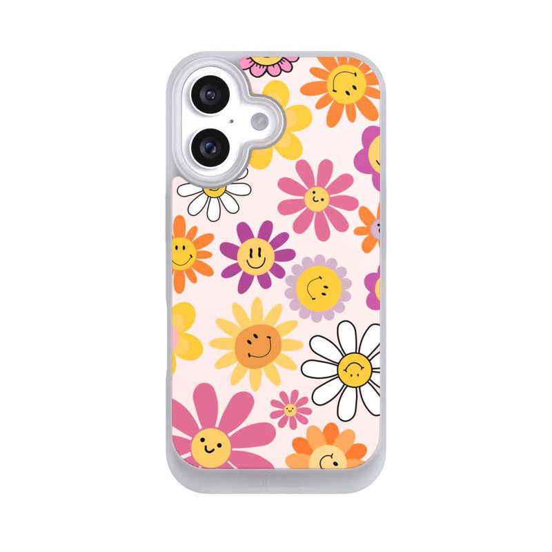 iPhone 16 NIVOpure Smiles Pink Flowers