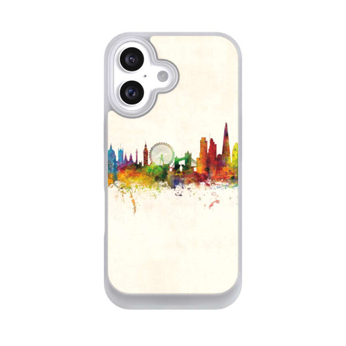 Apple iPhone 16 NIVOpure London Skyline Vintage Hintergrund