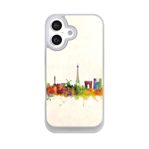 Apple iPhone 16 NIVOpure Paris Skyline Vintage Hintergrund