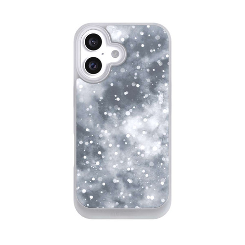 Apple iPhone 16 NIVOpure Abstrakter Winterschneehimmel