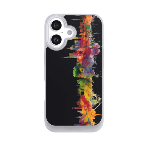 Apple iPhone 16 NIVOpure Berlin Skyline Schwarz