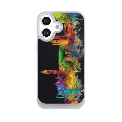 Apple iPhone 16 NIVOpure Venedig Italien Skyline Schwarz