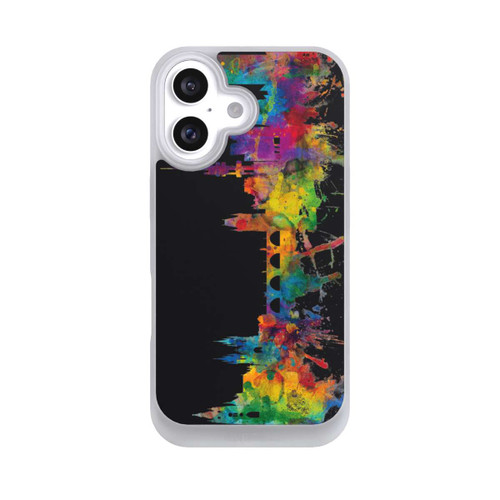 Apple iPhone 16 NIVOpure Prag Tschechische Republik Skyline Schwarz