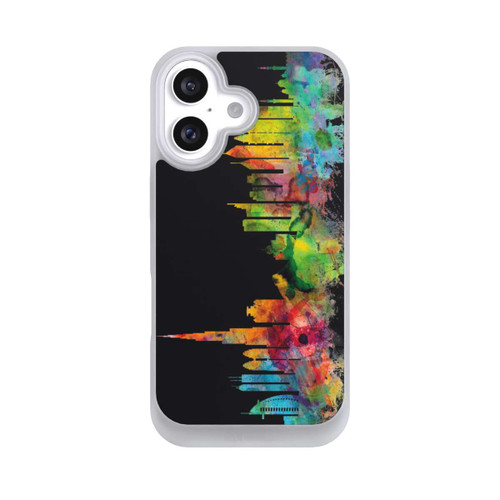 Apple iPhone 16 NIVOpure Dubai Skyline Schwarz