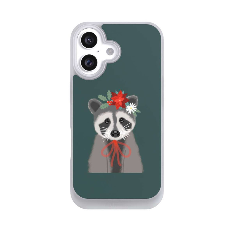 iPhone 16 NIVOpure weihnachtlicher Waschbär