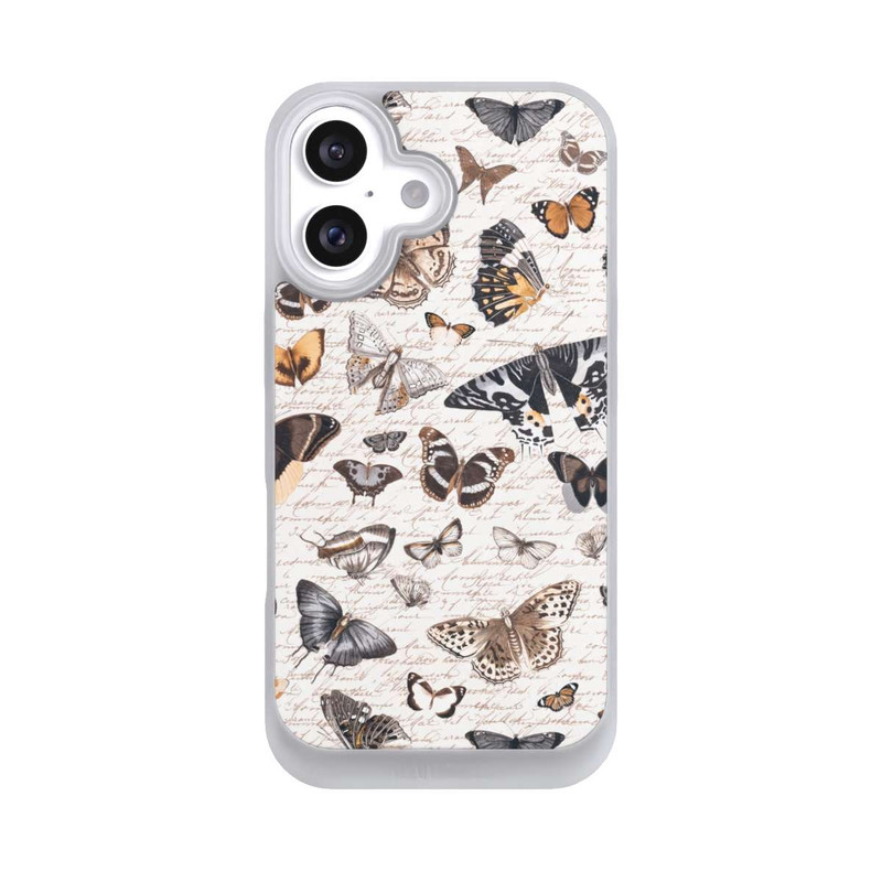 iPhone 16 NIVOpure Schmetterling Muster Boho