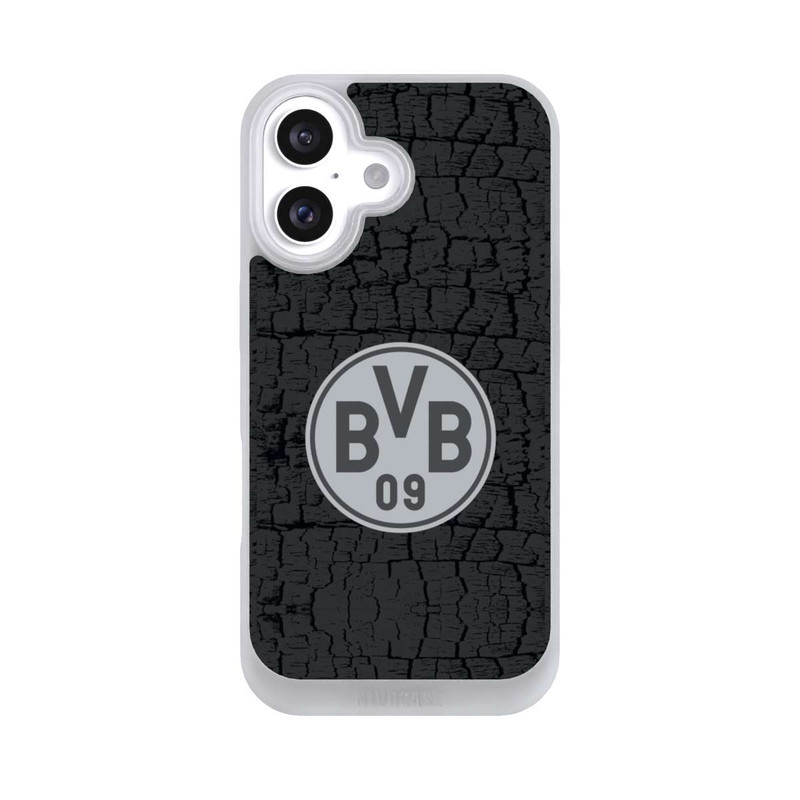 iPhone 16 NIVOpure BVB Trikot Kohle und Stahl