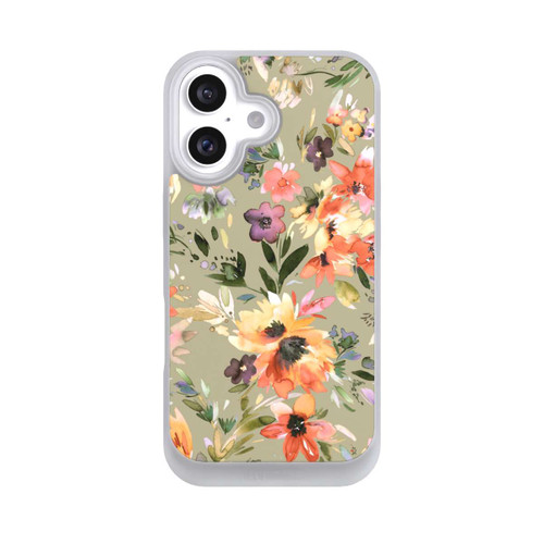  NIVOpure Malerische tropische Blumen Salbeigrün