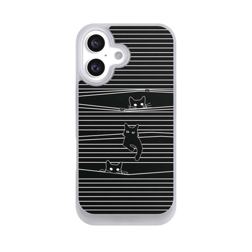 Apple iPhone 16 NIVOpure Cats Peeping