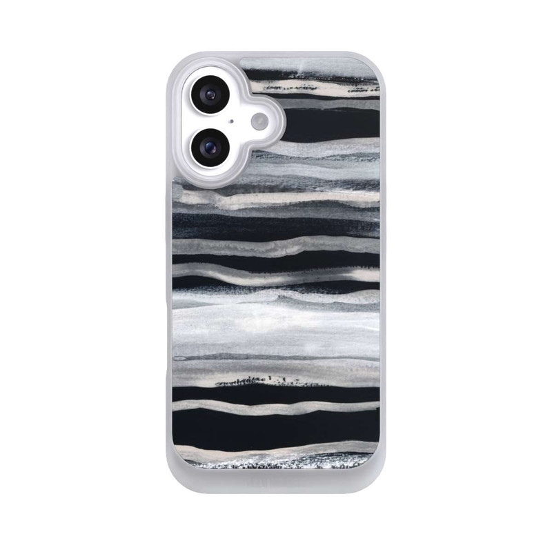 iPhone 16 NIVOpure Coups de pinceau abstraits 68