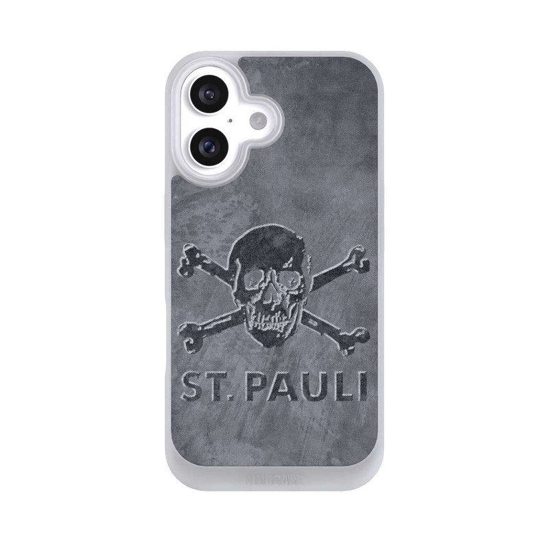 iPhone 16 NIVOpure FC St. Pauli Grau Beton