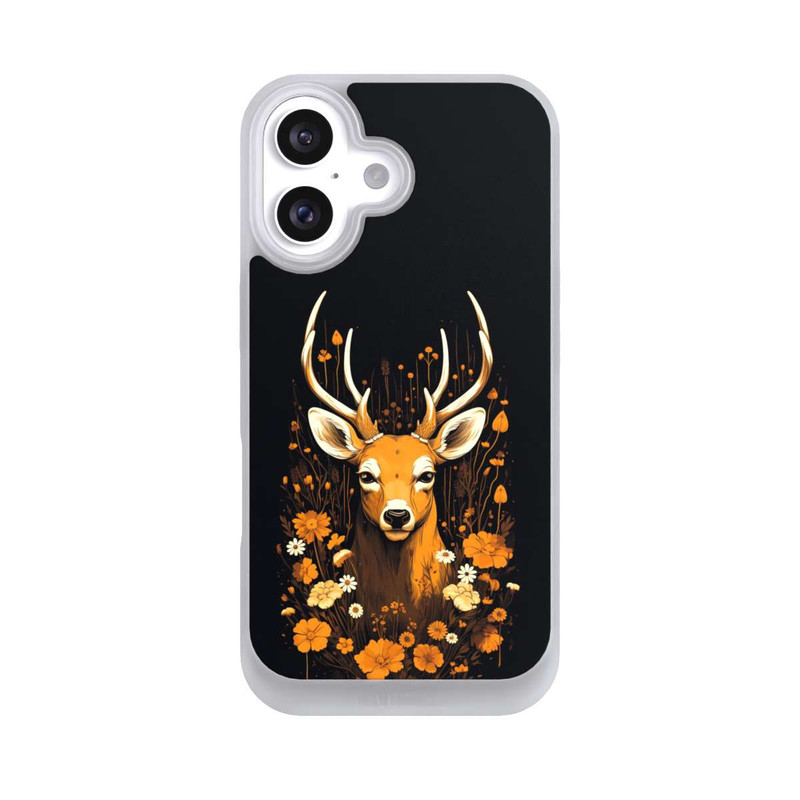 iPhone 16 NIVOpure Deer Flowers Big