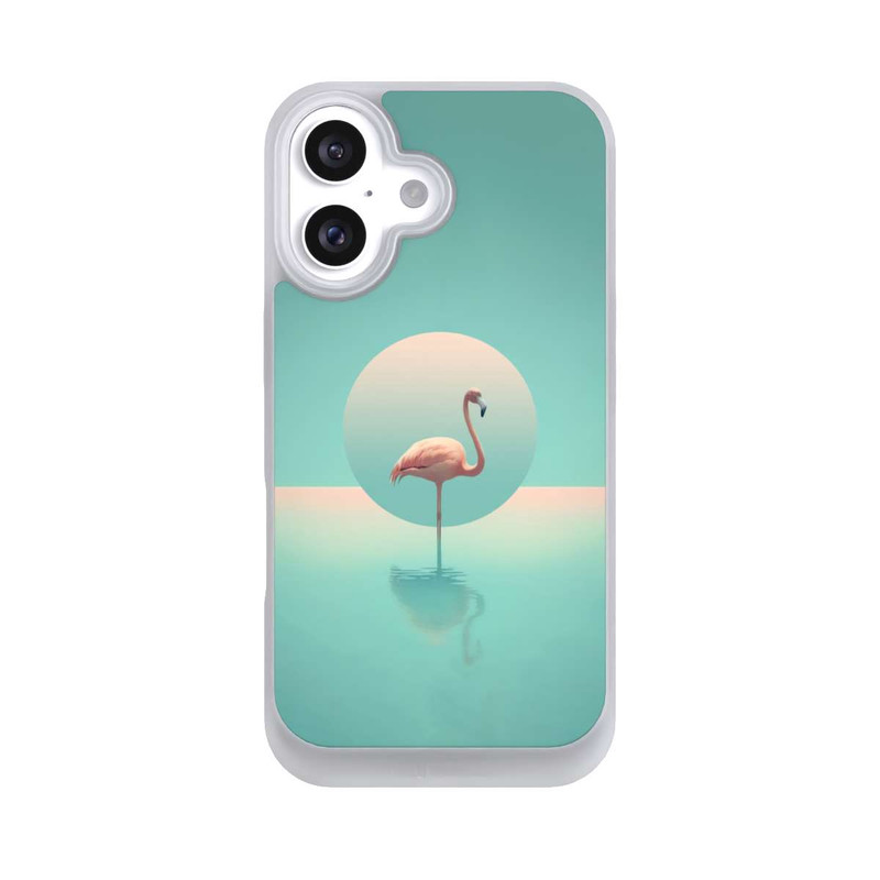 iPhone 16 NIVOpure Flamingo In The Pool 