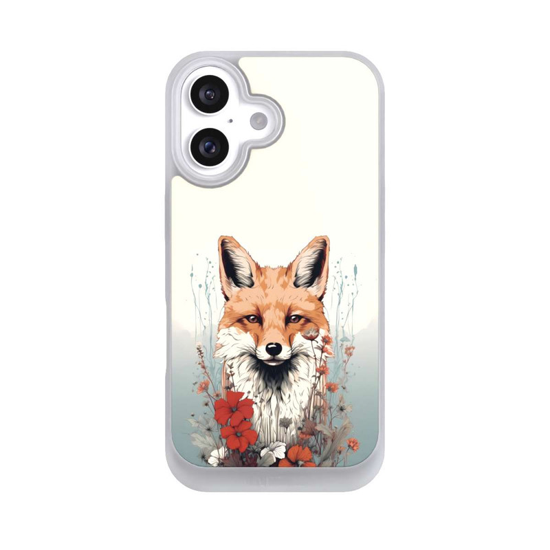 iPhone 16 NIVOpure  Fox with Flowers