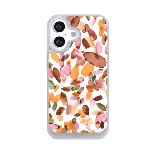 Apple iPhone 16 NIVOpure Watercolor Petal Stains Orange
