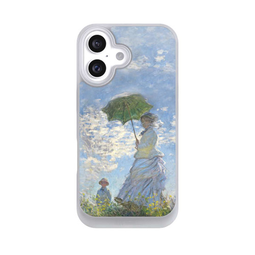 Apple iPhone 16 NIVOpure Frau mit Sonnenschirm - Monet