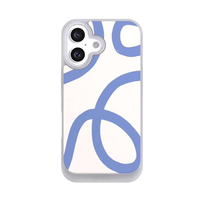 iPhone 16 NIVOpure Blue Pattern