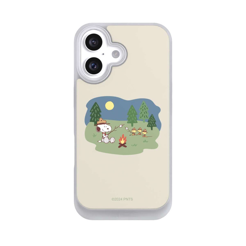 iPhone 16 NIVOpure Snoopy Lagerfeuer