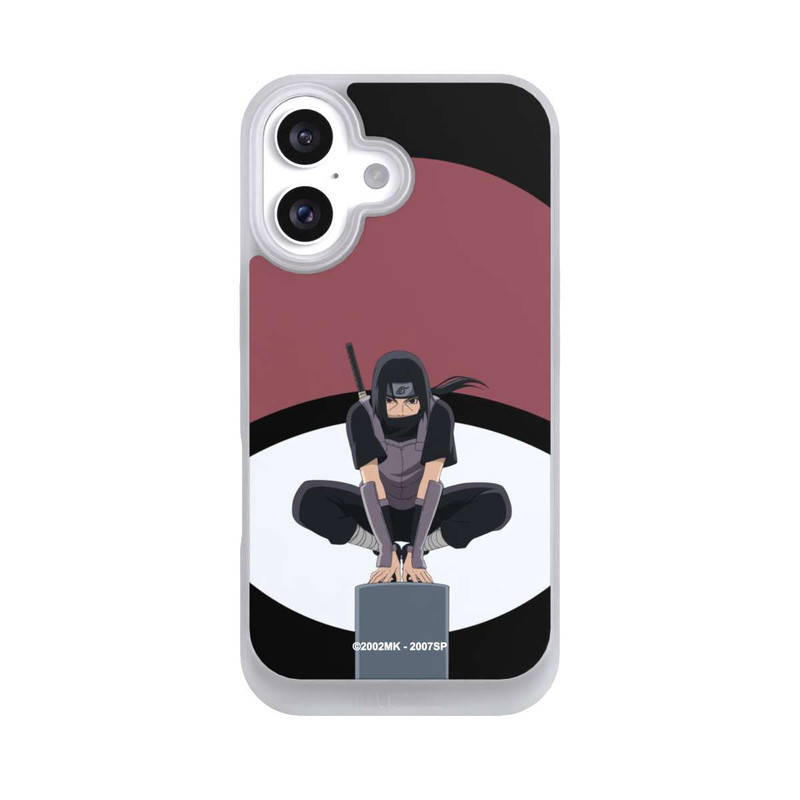 iPhone 16 NIVOpure Itachi Uchiha Symbol schwarz