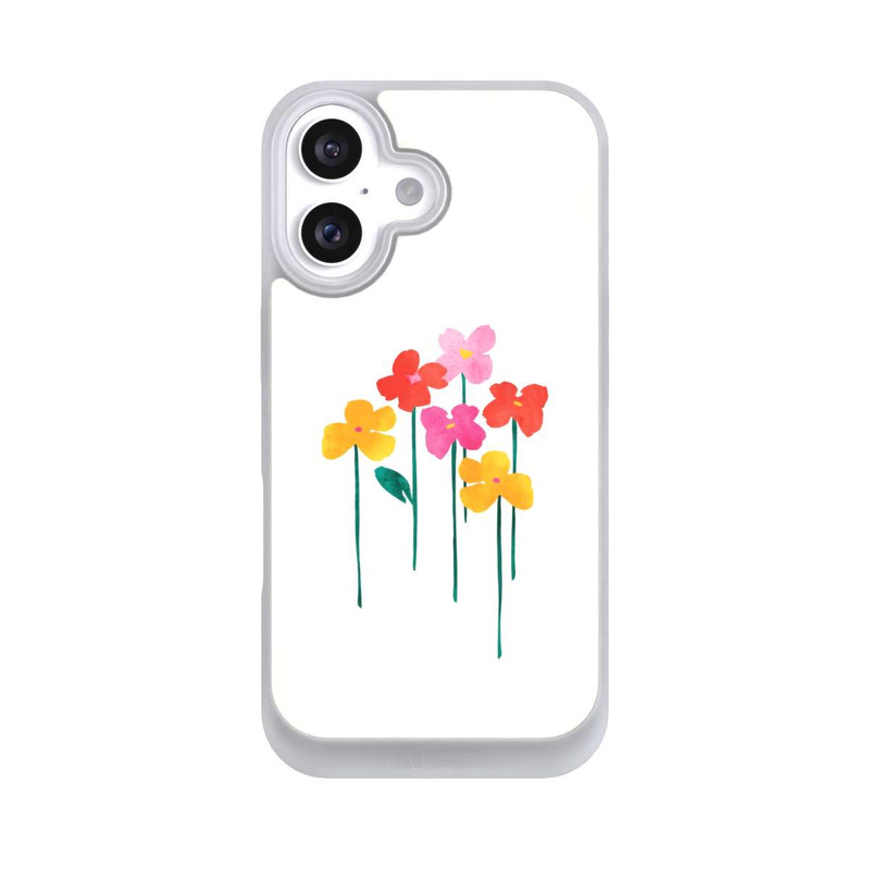 iPhone 16 NIVOpure Kleine glückliche Blumen