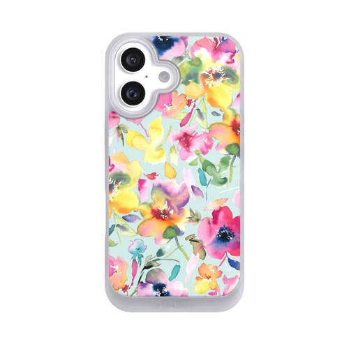 Apple iPhone 16 NIVOpure Künstlerischer Sommer Psychedelic Floral