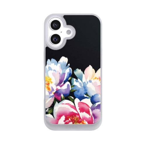 Apple iPhone 16 NIVOpure Aquarell Pfingstrosen