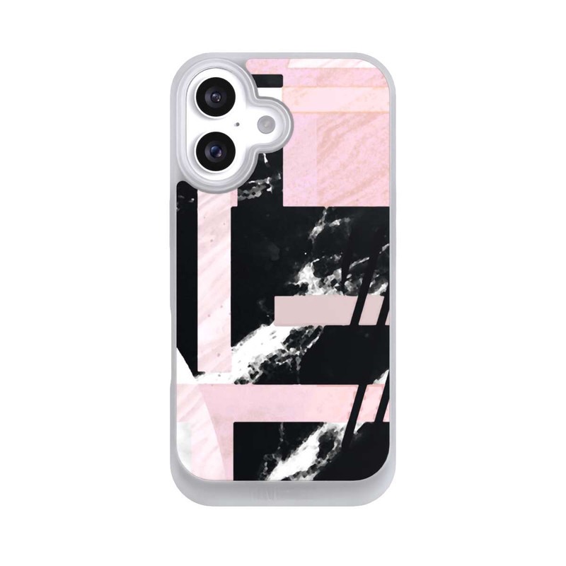 iPhone 16 NIVOpure Rosa Marmor-Collage