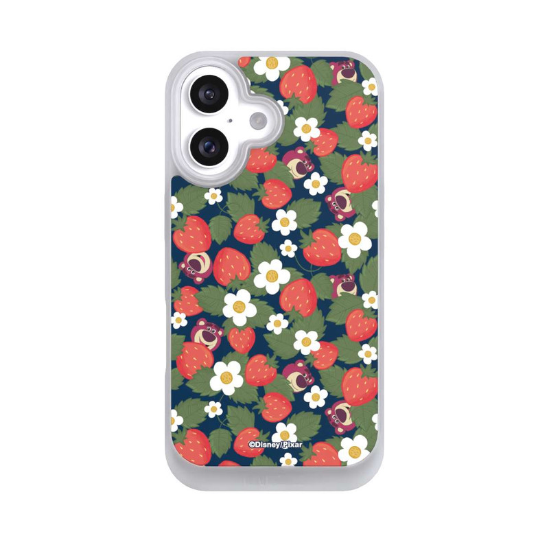 iPhone 16 NIVOpure Lotso Toy Story Strawberry Flower Pattern