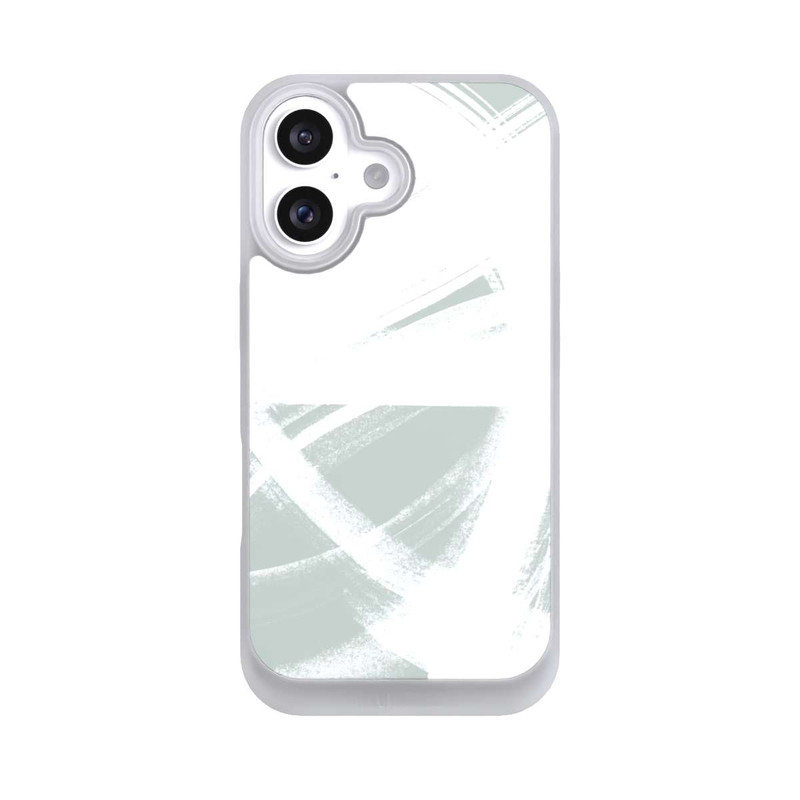 iPhone 16 NIVOpure Abstract Brush Strokes Blush