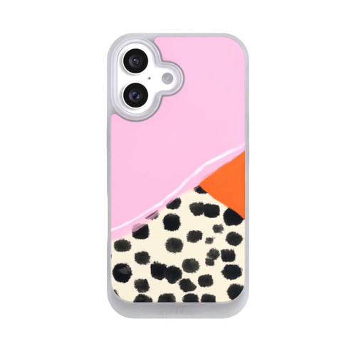  NIVOpure Rosa und Orange Gepunkteter Hintergrund
