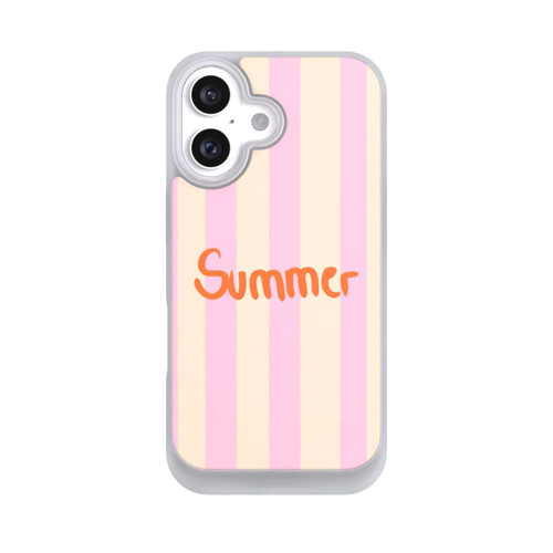  NIVOpure Summer- Rosa und Orange Streifen Hintergrund