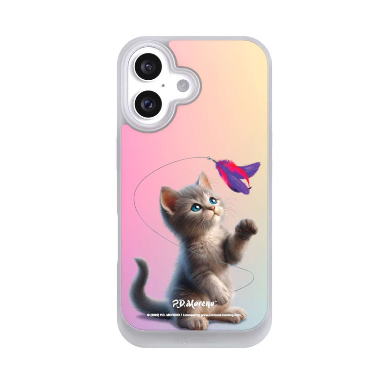 iPhone 16 NIVOpure Playing Cat with Feather