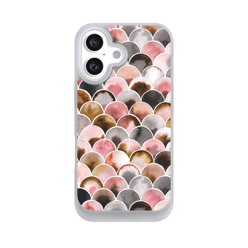 iPhone 16 NIVOpure Japandi Scales Pink Brown