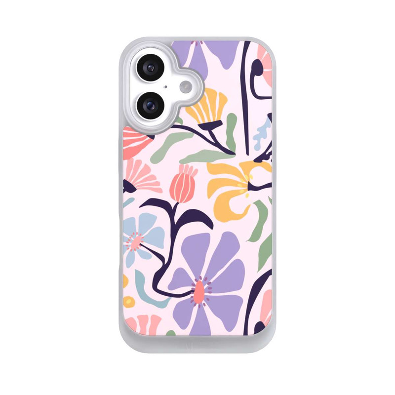 iPhone 16 NIVOpure Flower Market Ibiza Pink