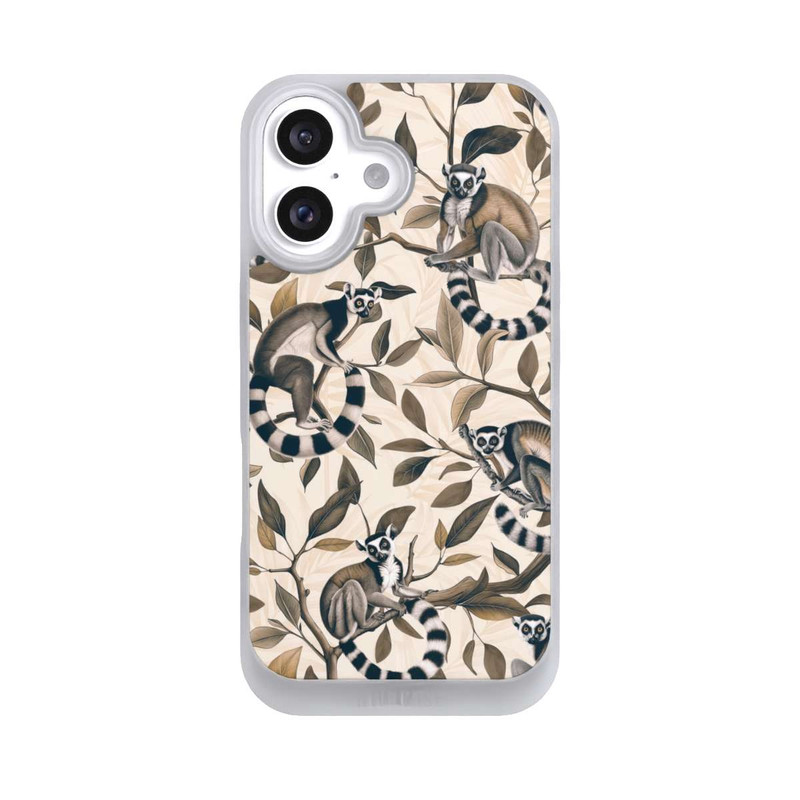 iPhone 16 NIVOpure Lush Tropical Lemur Paradise avec IA