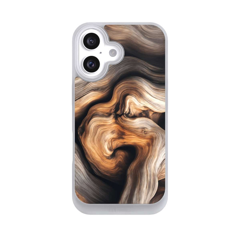 iPhone 16 NIVOpure Rustic Wood