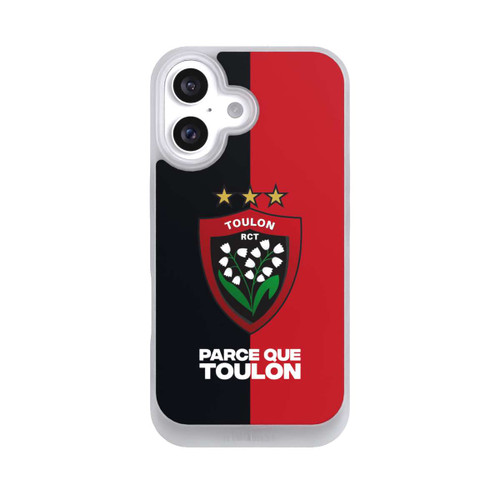 Apple iPhone 16 NIVOpure RCT Logo Rouge Noir