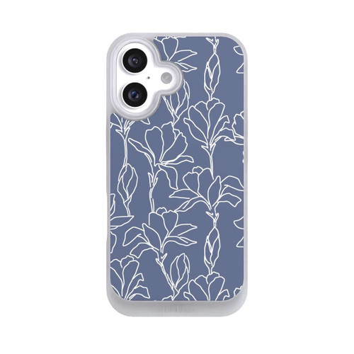  NIVOpure Flower Silhouettes on Blue