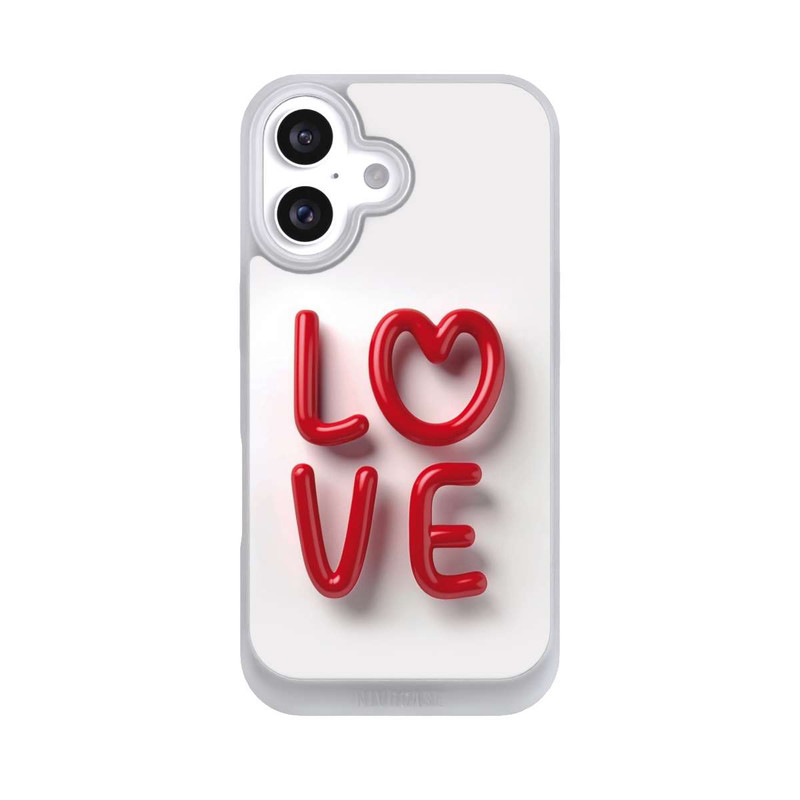 iPhone 16 NIVOpure Love Statement Red with AI