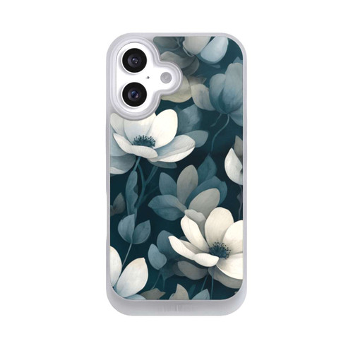 Apple iPhone 16 NIVOpure Negative Flower Petrol White with AI