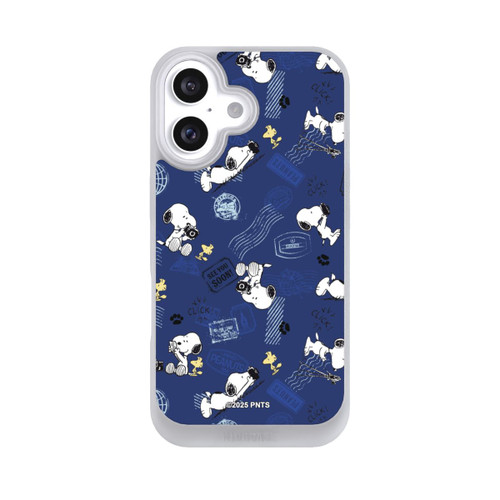  NIVOpure Peanuts Travel Stamps Pattern Blue