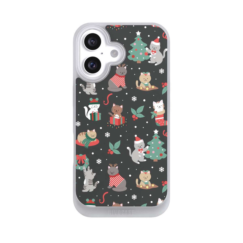 iPhone 16 NIVOpure Weihnachtliche Kätzchen